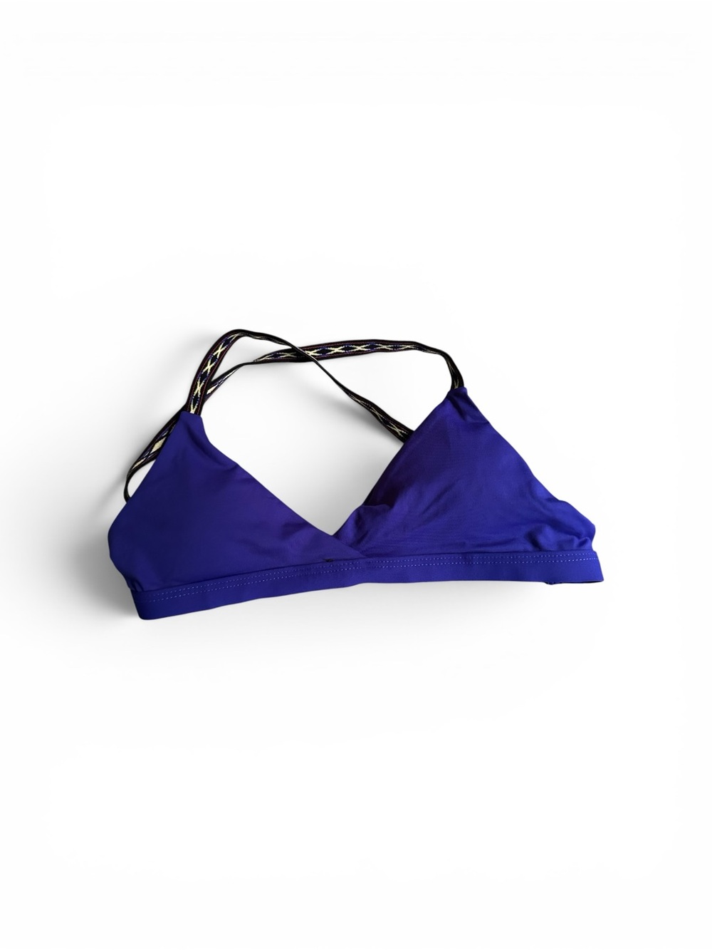 NWOT L*Space bikini top southwestern sapphire extra small